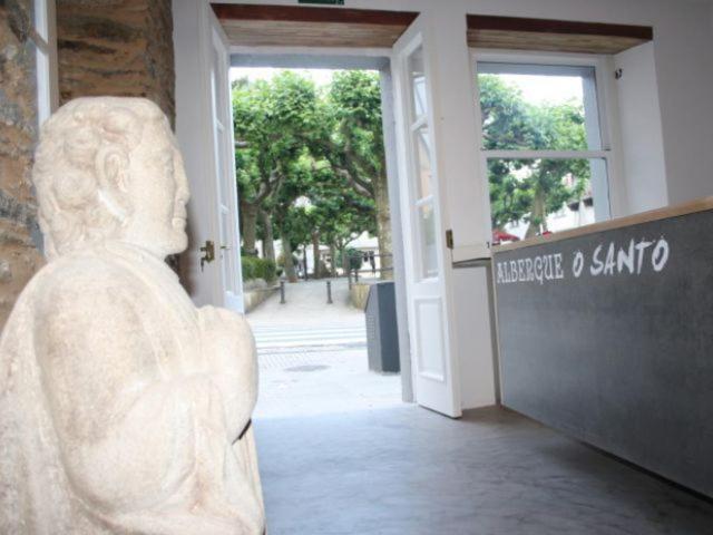 Albergue O Santo Arzúa Exterior foto